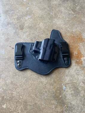 Galco KingTuk IWB Hybrid Holster for Springfield XD-S 3.3" Black
